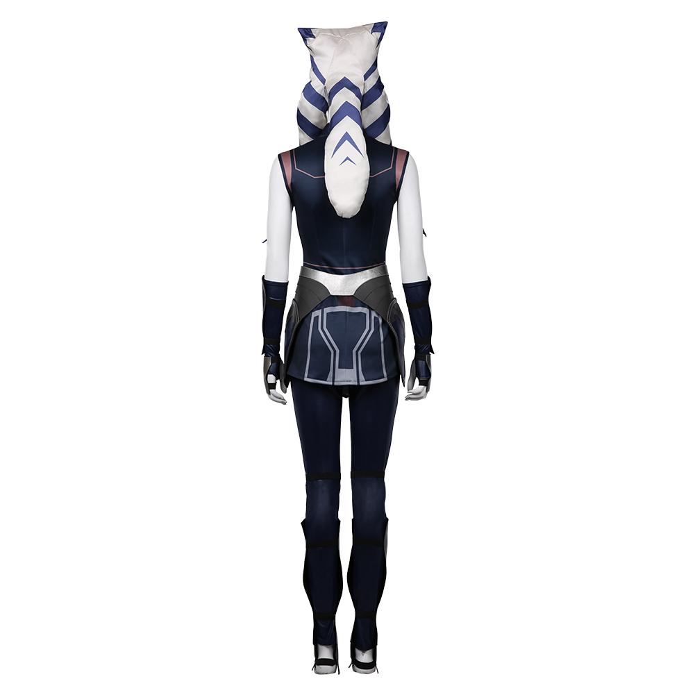 TV Star Wars: The Clone Wars Season 7 Ahsoka Tano Dress Outfits Cosplay Costume Halloween Carnival Suit