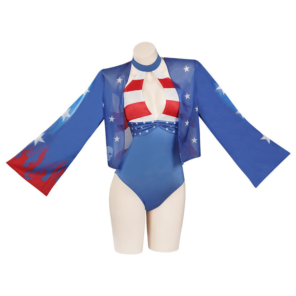 Movie Doctor Strange 2 Miss America Cosplay Party Costume Swimsuit Set Festival Original Designer UUstyle®