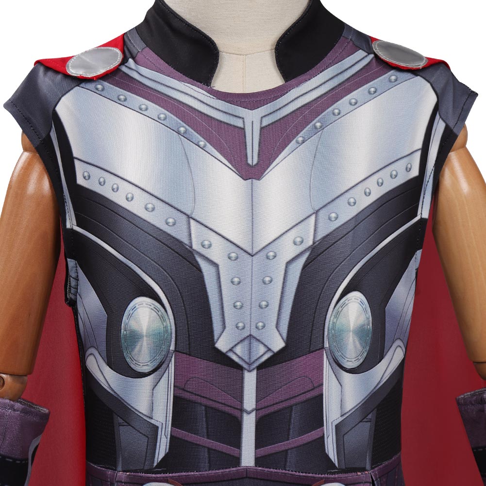 Movie Thor: Love and Thunder Kids Cosplay Costume Outfit Set Festival Party 