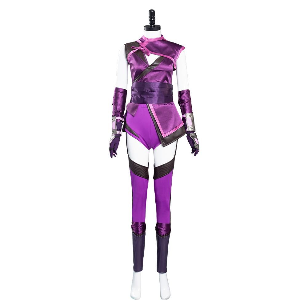 Game Mortal Kombat 11-Mileena Cosplay Costume Outfit Suit Festival Christmas Carnival Party