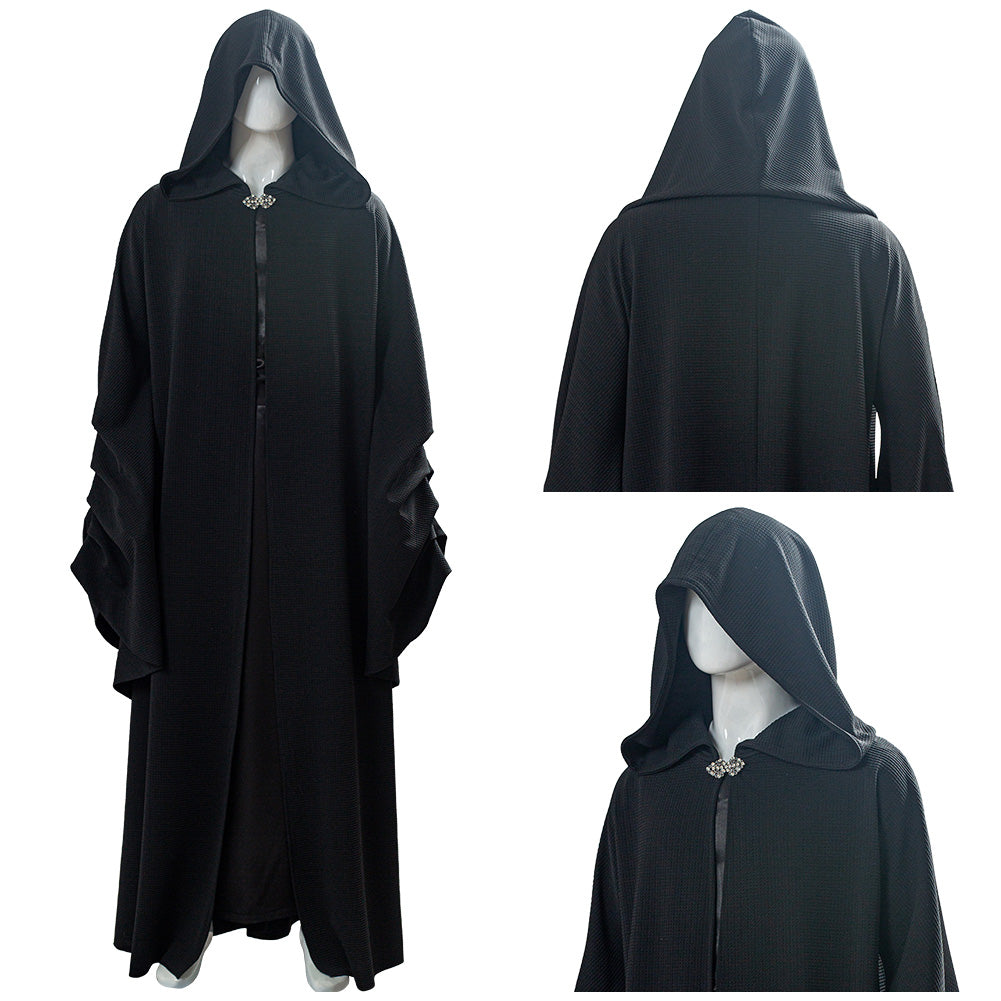 Movie Star Wars 9 : The Rise Of Skywalker Darth Sidious Sheev Palpatine Cosplay Costume