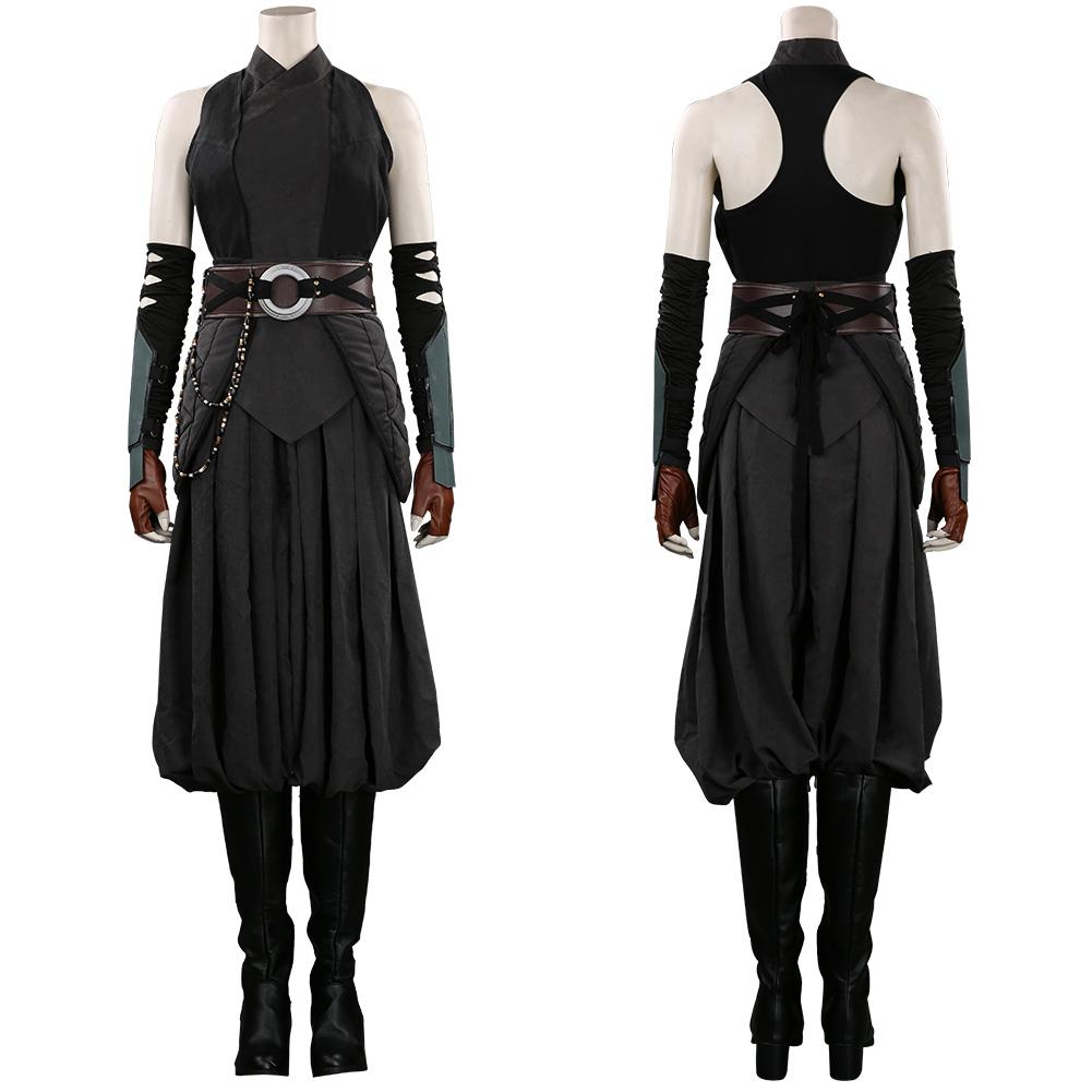 TV The Mandalorian Ahsoka Tano Outfits Cosplay Costume Halloween Carnival Suit