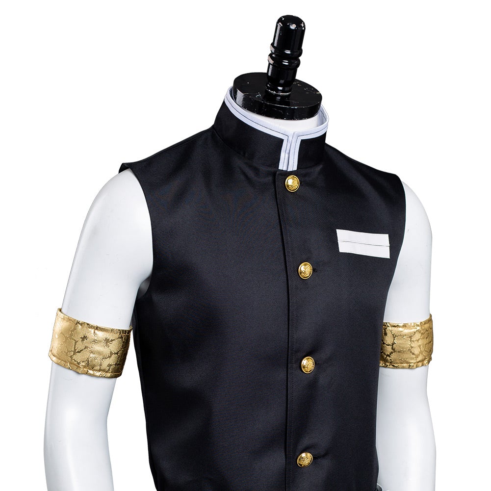 Anime Demon Slayer Uzui Tengen Cosplay Costume Festival Christmas Carnival Party Outfit