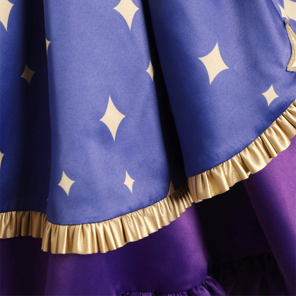 Game Genshin Impact Mona Cosplay Costume Witch Dress Outfits Halloween Carnival UUstyle®