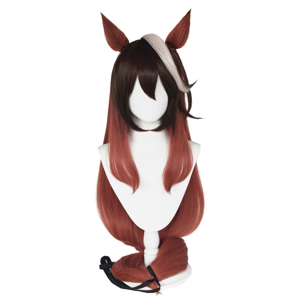 Anime Pretty Derby Symboli Rudolf Cosplay Wig Heat Resistant Synthetic Hair Carnival Halloween Party