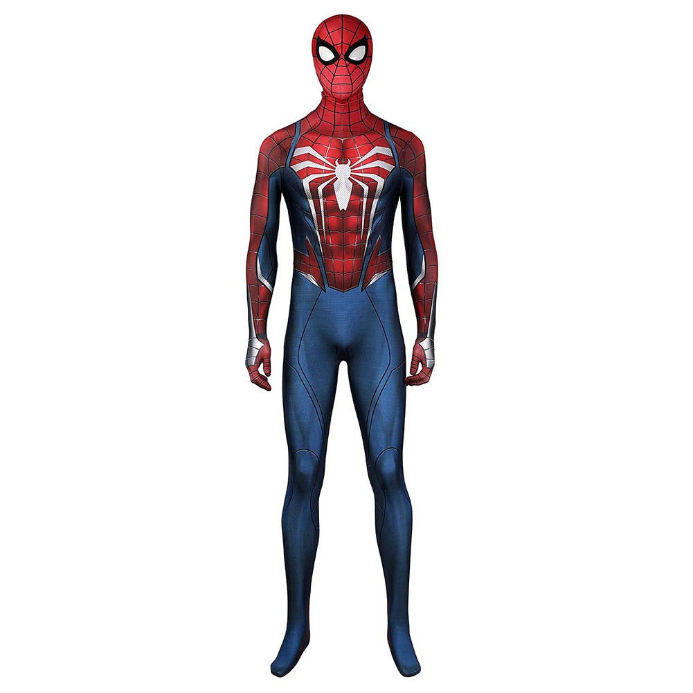 Game PS5 Spider Man Peter Parker Jumpsuit Cosplay Costume Outfit Festival Christmas Carnival Party