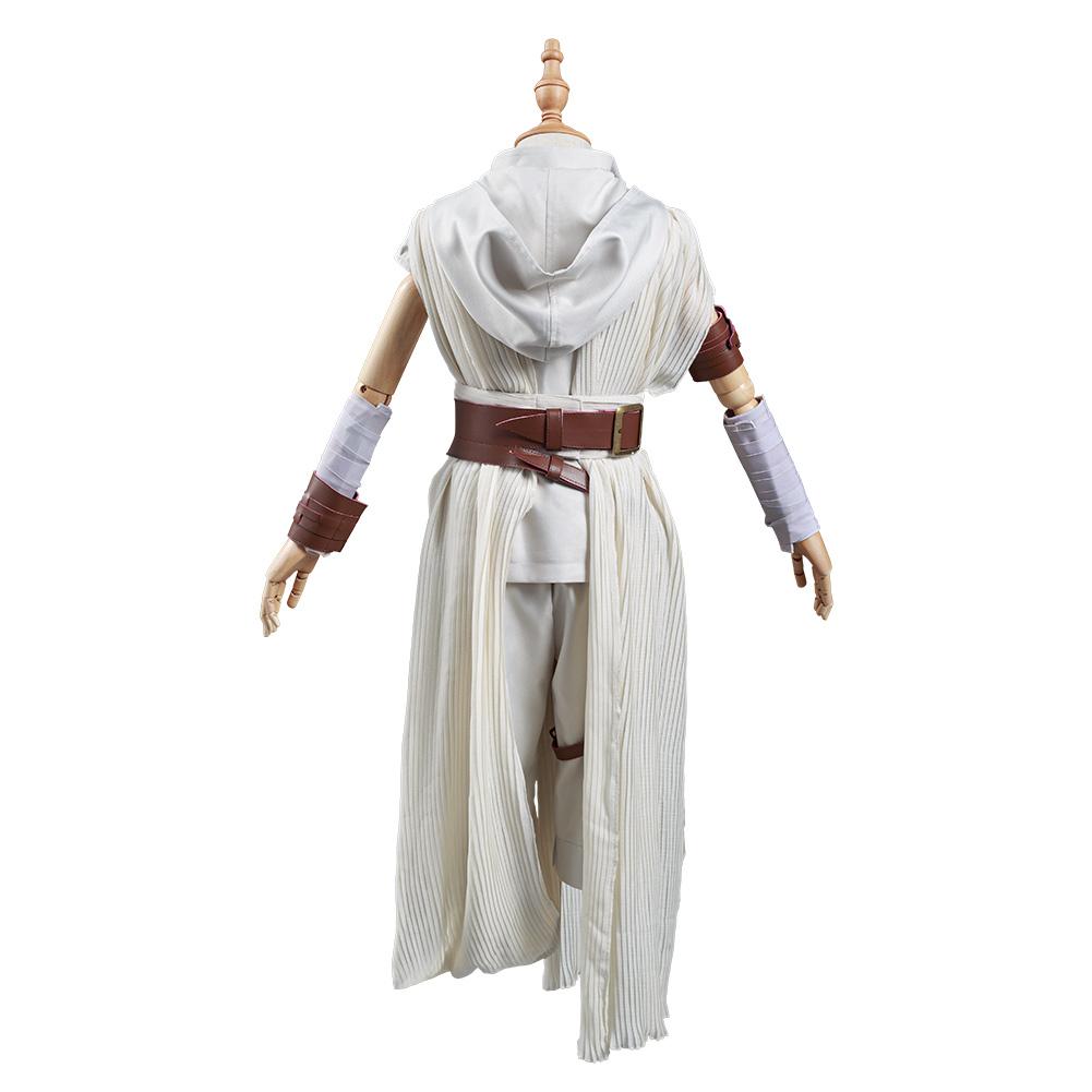 Movie Rey Kids Children Outfits Cosplay Costume Halloween Carnival Suit