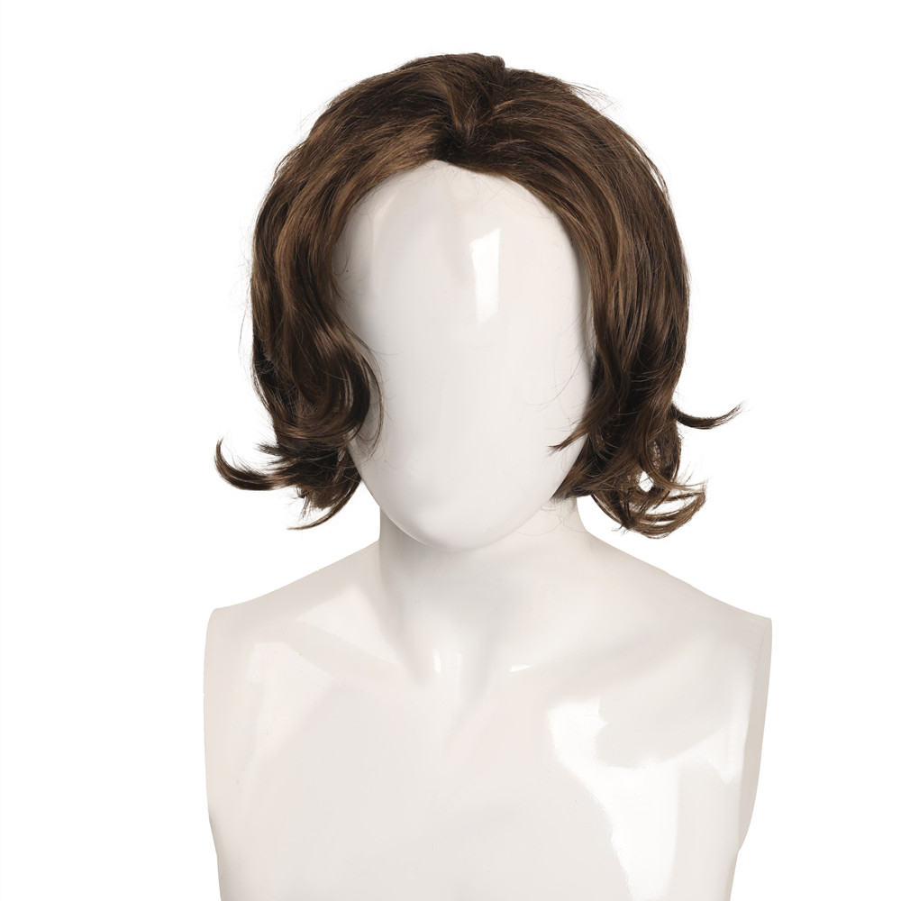 Movie Star Wars Anakin Skywalker Cosplay Wig Heat Resistant Synthetic Hair Halloween Party Props