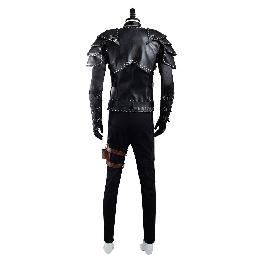 The Witcher Geralt of Rivia Outfit Cosplay Costume Halloween Carnival Suit