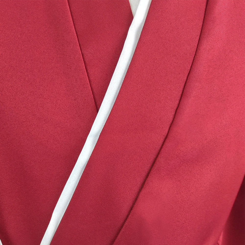 Movie Rurouni Kenshin Himura Kenshin Kimono Cosplay Costume Festival Party Outfit