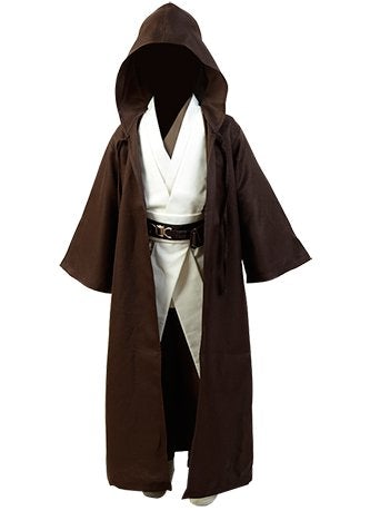 Moviie Star Wars Kenobi Jedi Kids Cosplay Costume Outfit Festival Christmas Carnival Party Suit