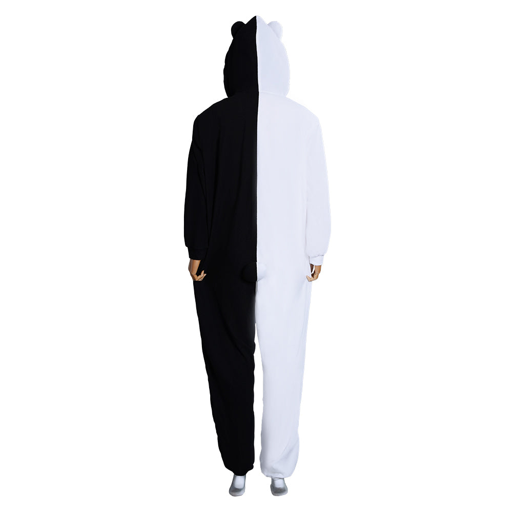 Game Danganronpa Monokuma Mono Pijamas Cosplay Costume Festival Party Outfit 