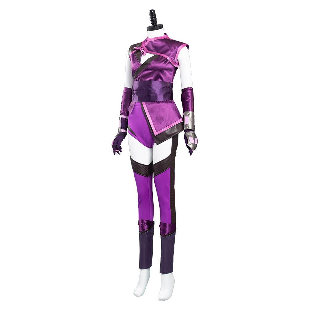 Game Mortal Kombat 11-Mileena Cosplay Costume Outfit Suit Festival Christmas Carnival Party