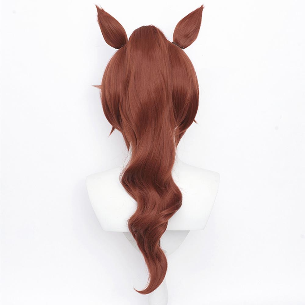 Anime Pretty Derby Tokai Teio Cosplay Wig Heat Resistant Synthetic Hair Carnival Halloween Party