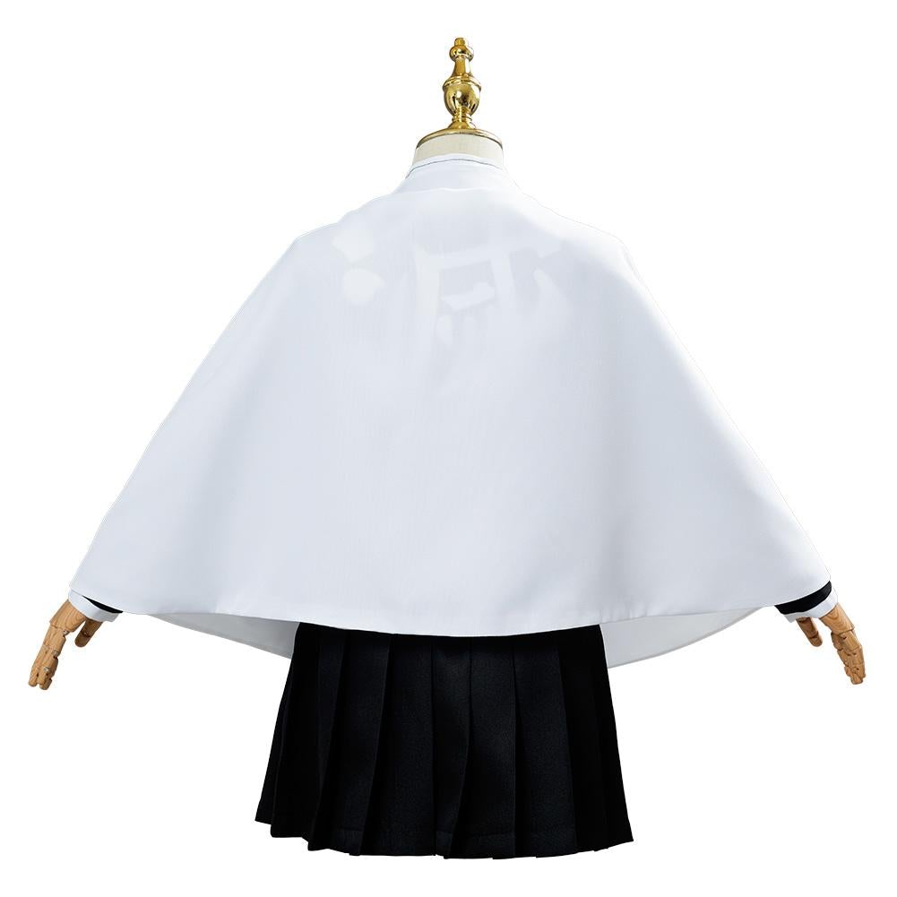 Anime Demon Slayer Tsuyuri Kanawo Kids Cosplay Costume Skirt Dress Festival Carnival Christmas