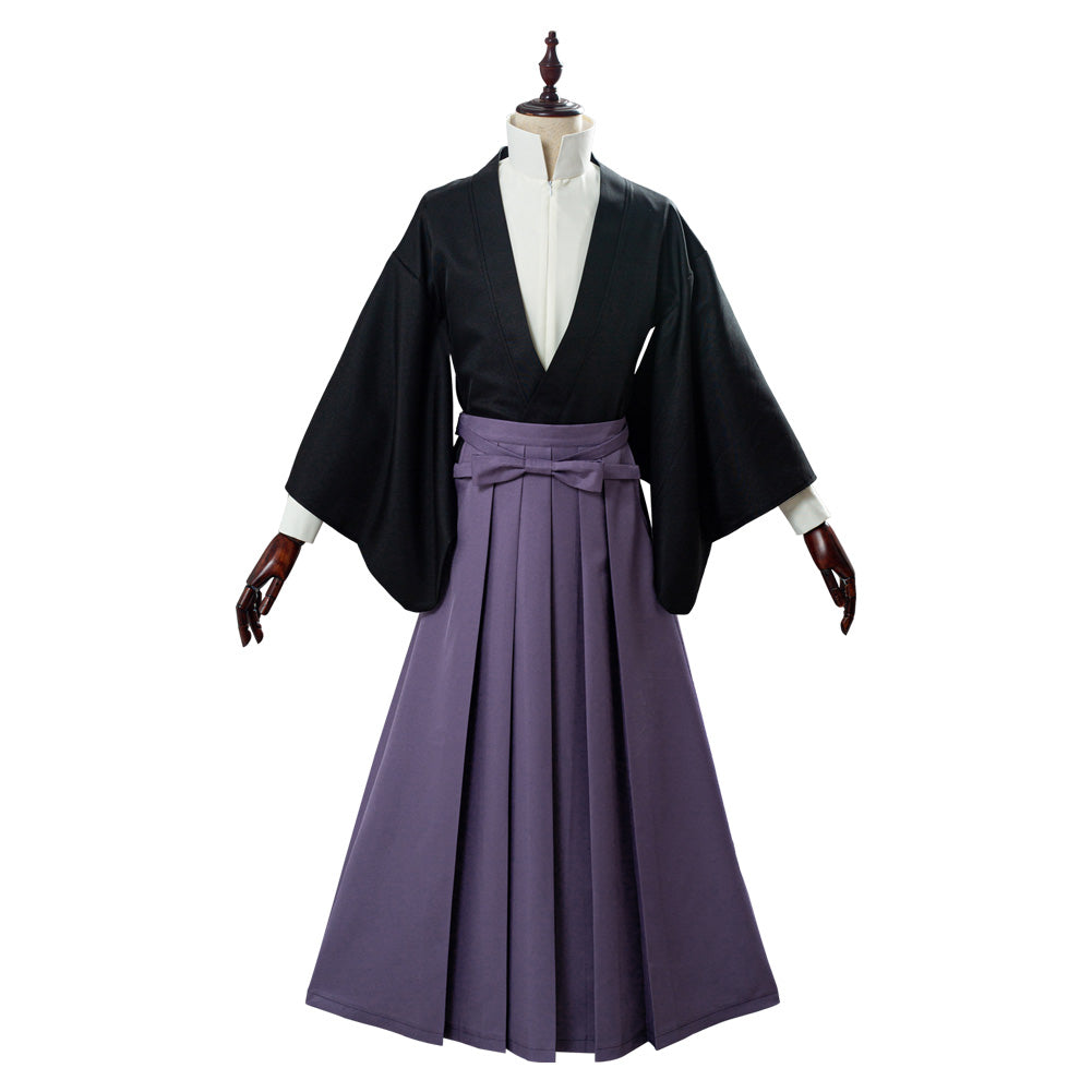Anime Toilet-Bound Hanako-kun Yugi Tsukasa Samurai Kimono Set Cosplay Costume