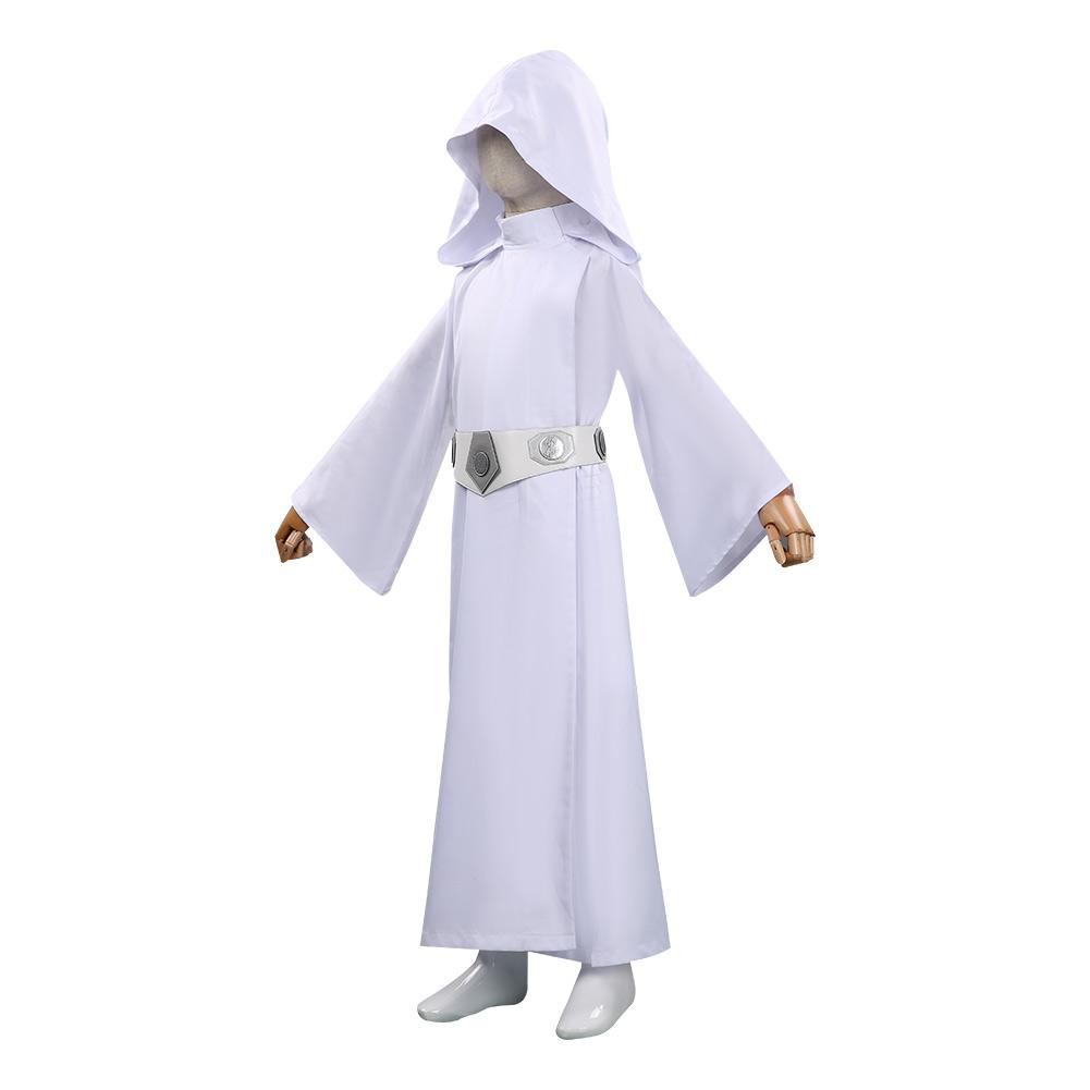 Movie Star Wars Kids Halloween Carnival Suit Leia Princess Cosplay Costume