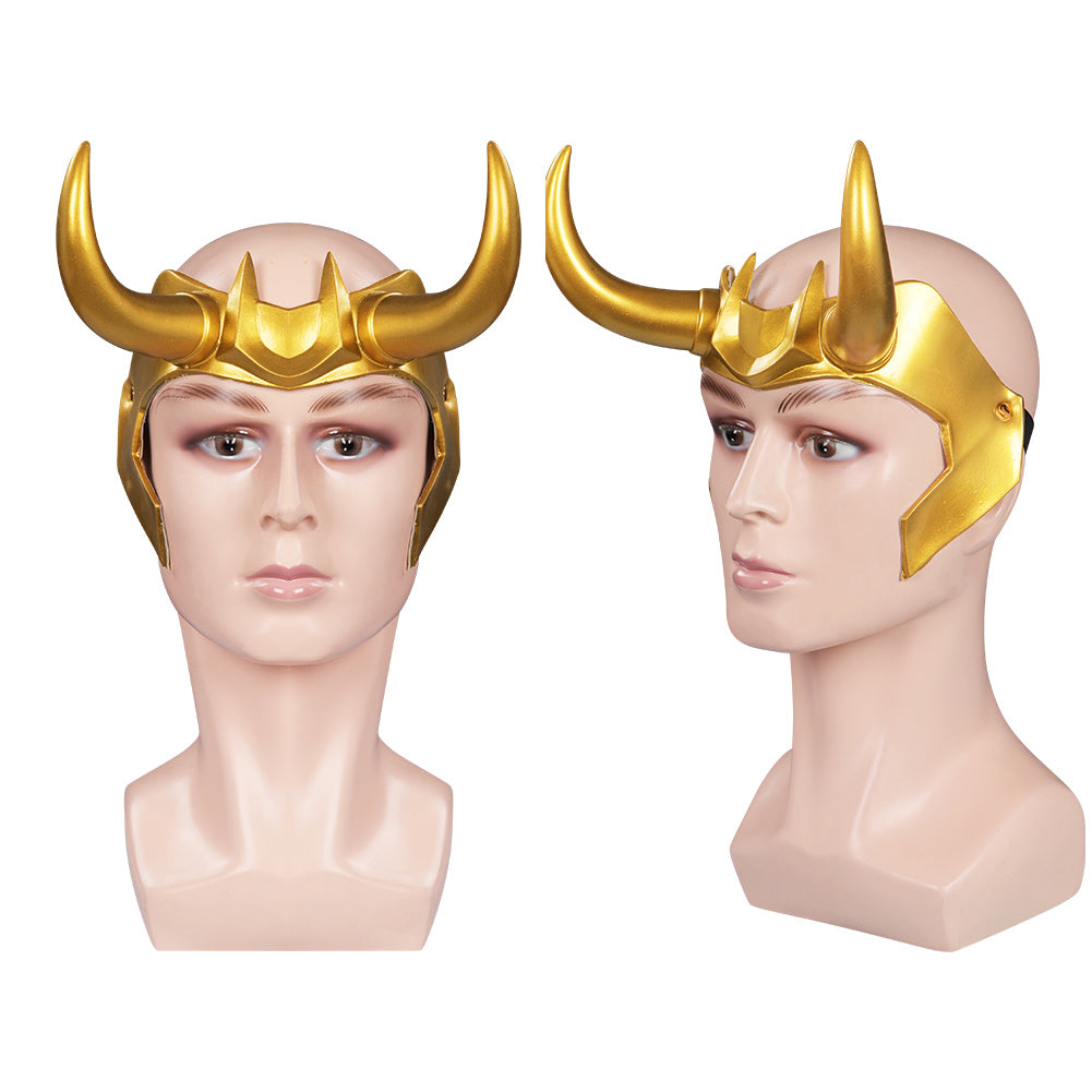 Movie Thor: Ragnarok Loki Mask Cosplay Latex Masks Helmet Masquerade Halloween Party Costume Props