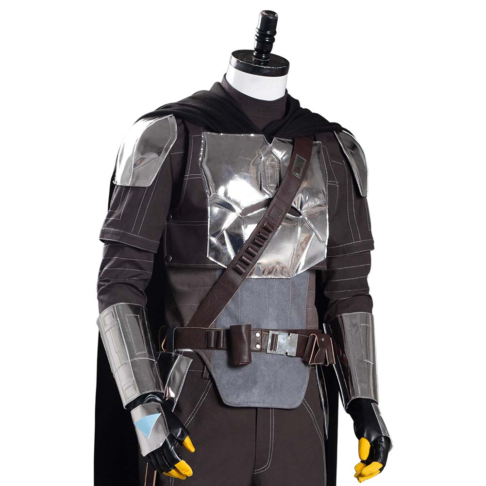 TV The Mandalorian S2 Beskar Armor Uniform Outfits Halloween Carnival Suit Cosplay Costume