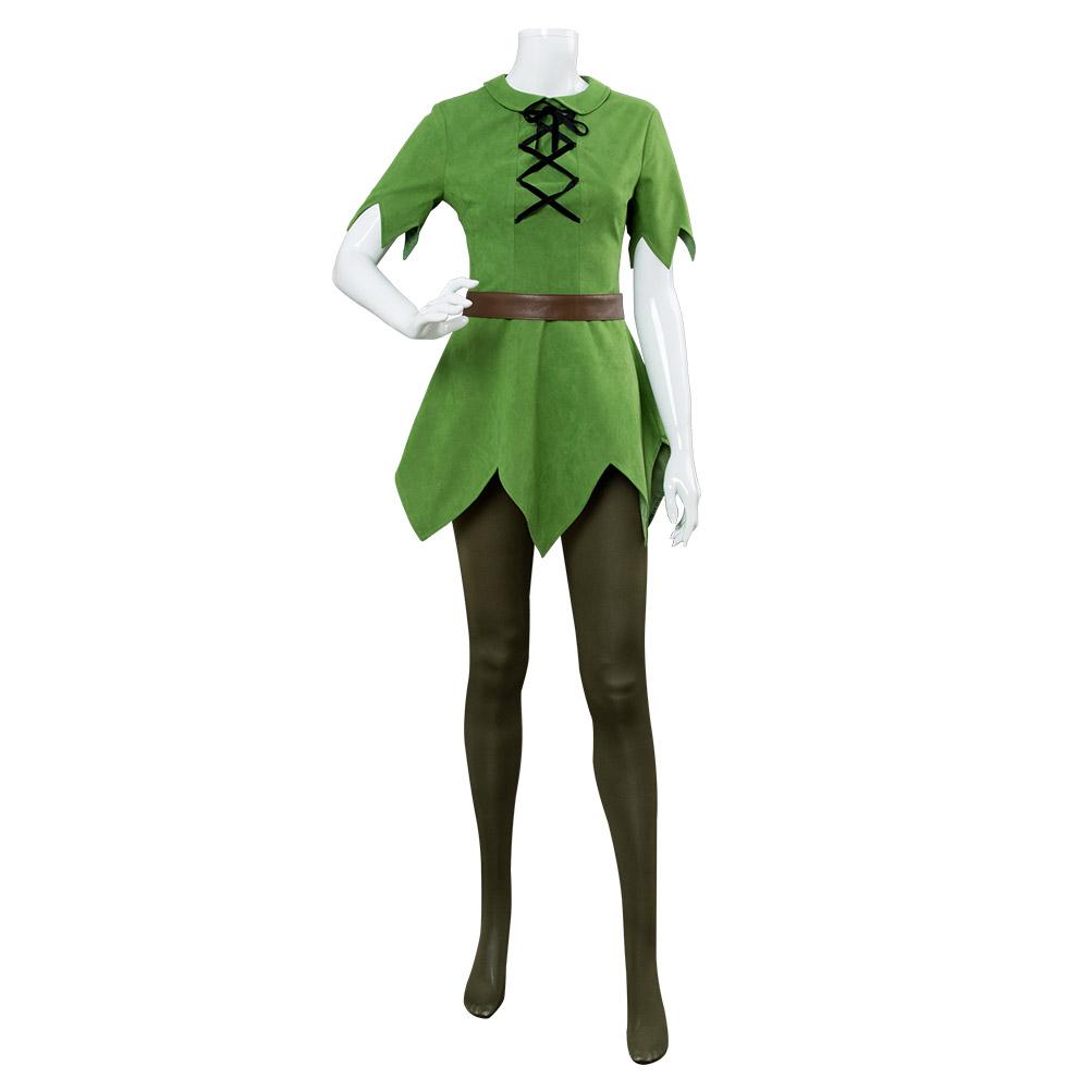 Movie Peter Pan Female Outfits Halloween Carnival Suit Cosplay Costume