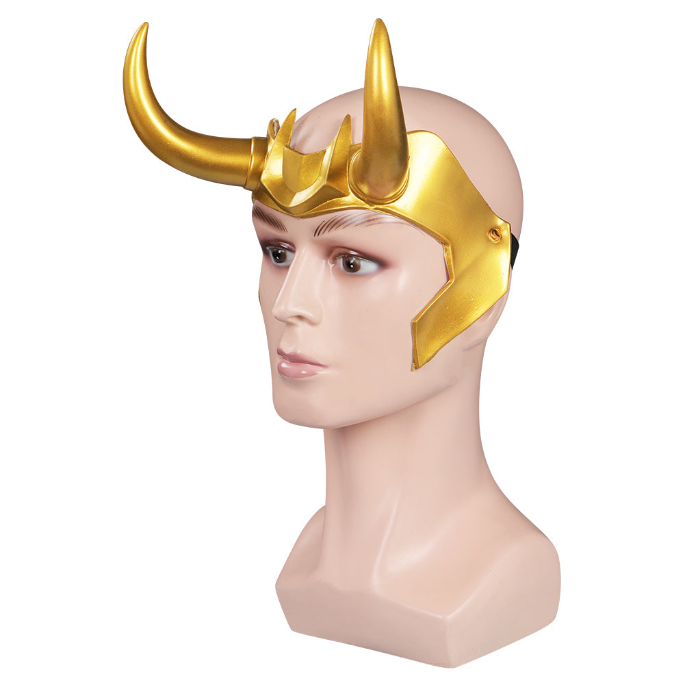 Movie Thor: Ragnarok Loki Mask Cosplay Latex Masks Helmet Masquerade Halloween Party Costume Props