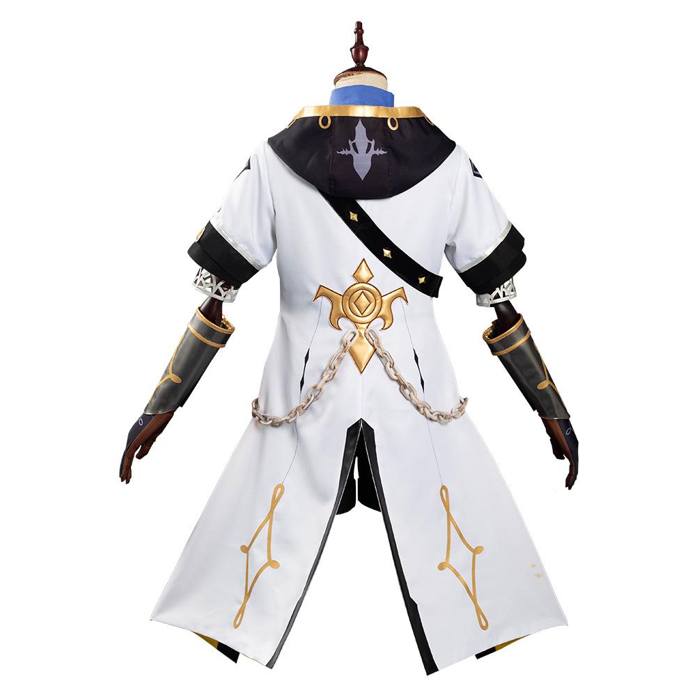 Game Genshin Impact Albedo Outfits Cosplay Costume Halloween Carnival Costume