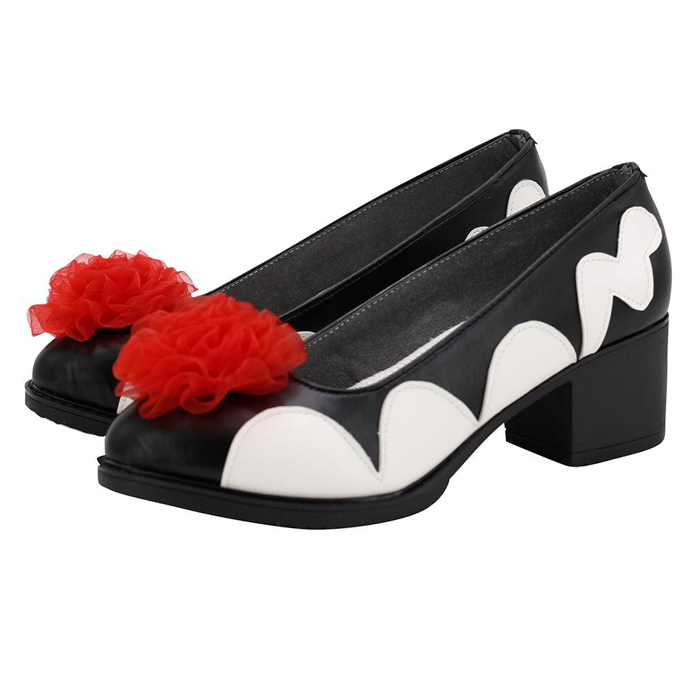 Women Stephen King‘s It Pennywise Boots Cosplay Shoes Halloween Costumes Accessory