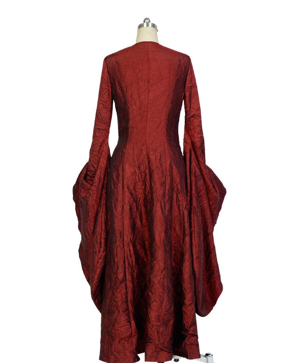 GoT Game of Thrones The Red Woman Melisandre Outfit Cosplay Costume Halloween Carnival Suit