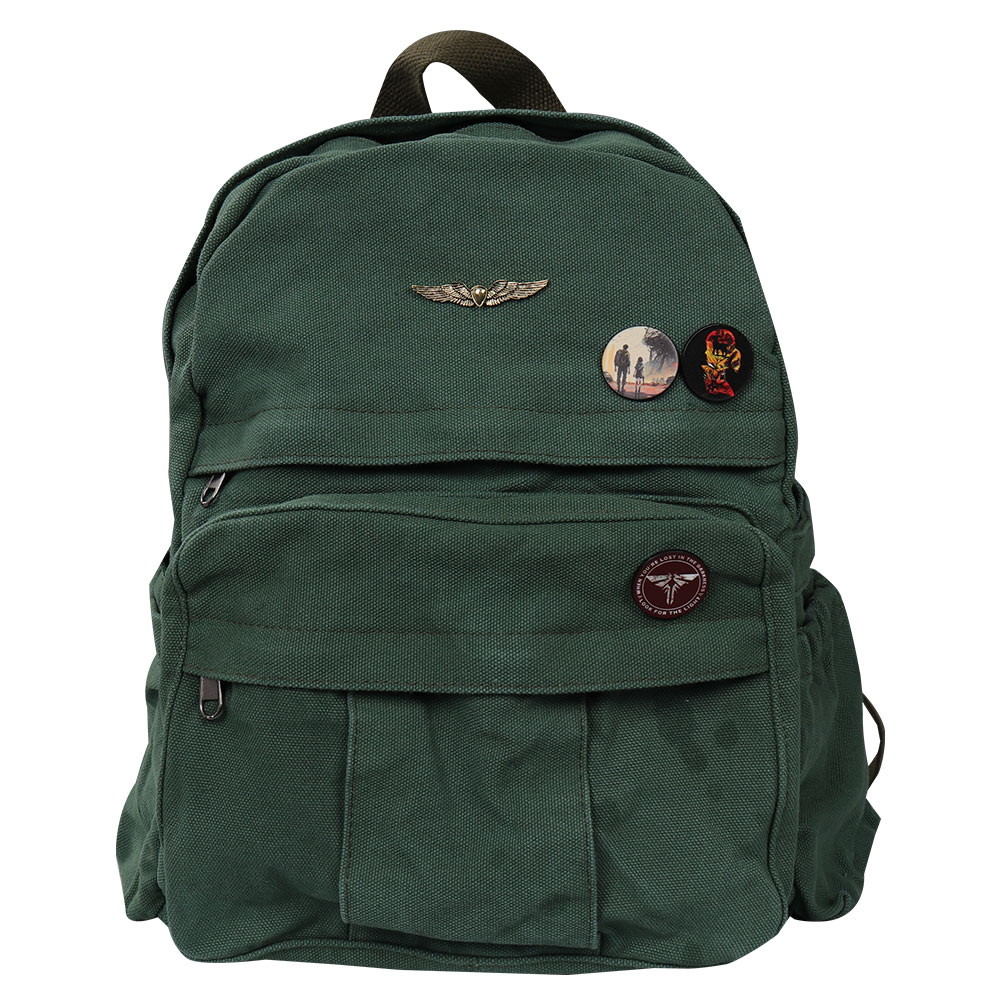 Game The Last of Us Ellie Cosplay Backpack School Bag Rucksack for Men Women