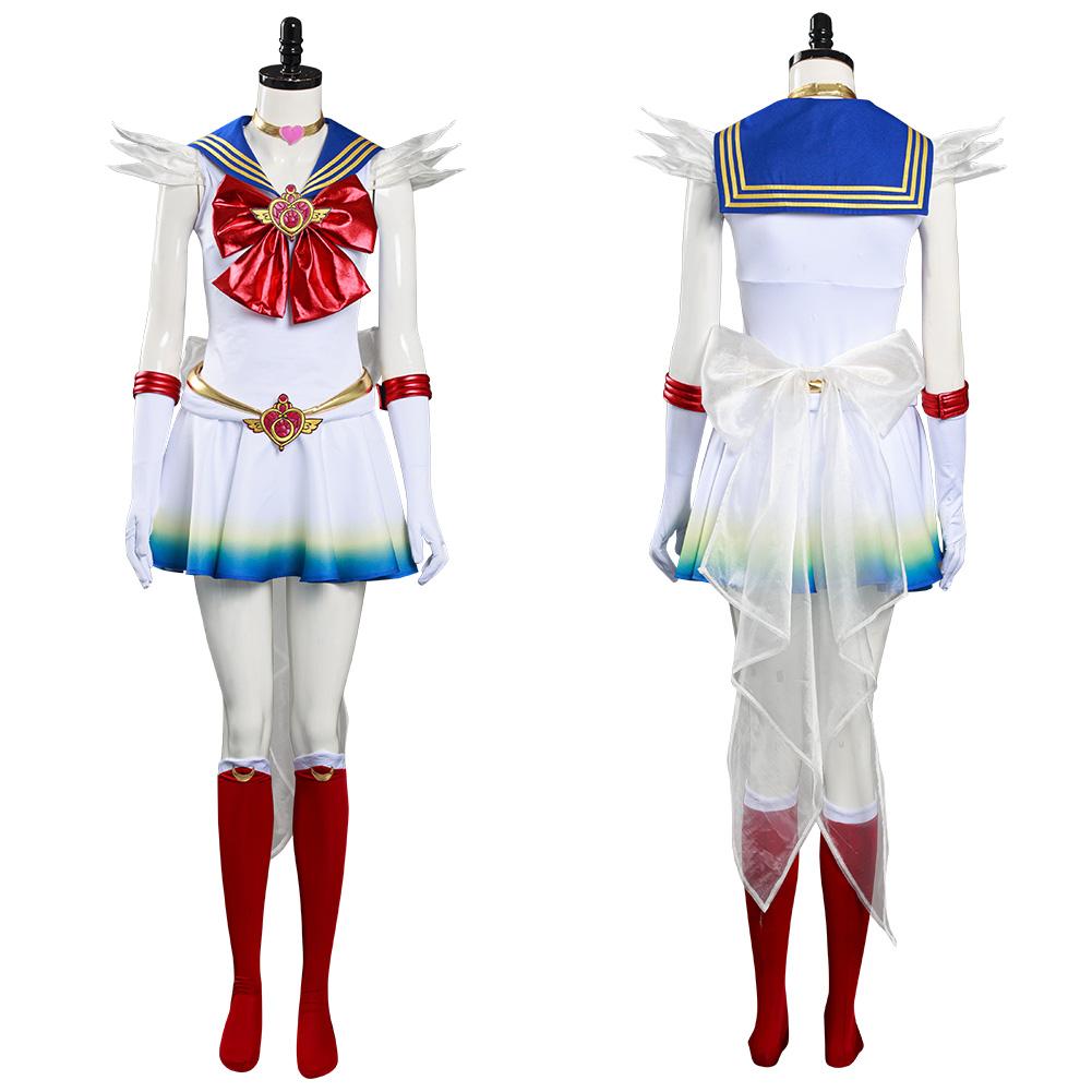 Sailor Moon Eternal Tsukino Usagi Dress Outfits Cosplay Costume Halloween Carnival Costume