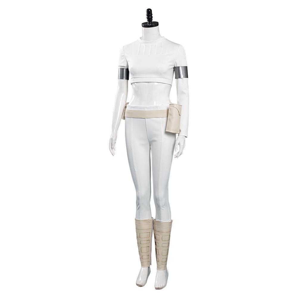 Star Wars Padme Amidala Outfits Cosplay Costume Halloween Carnival Suit