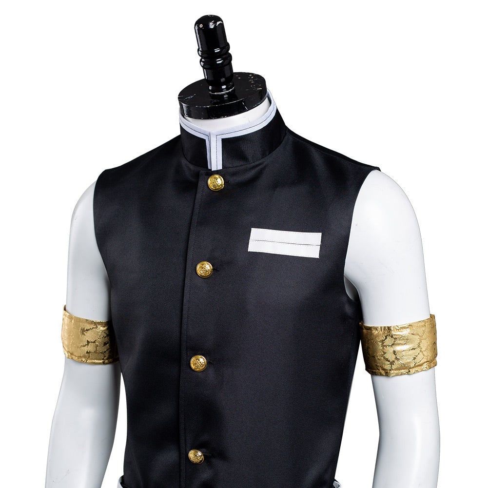 Anime Demon Slayer Uzui Tengen Cosplay Costume Festival Christmas Carnival Party Outfit