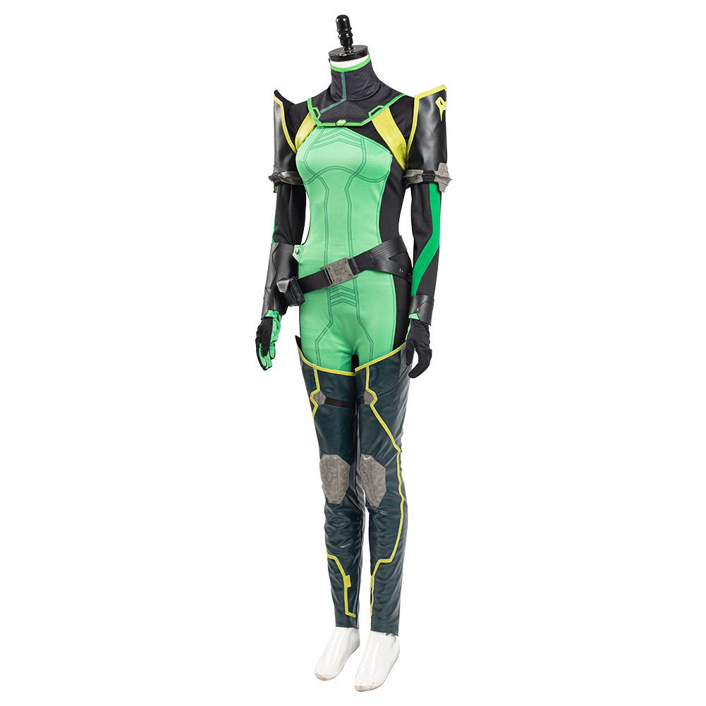 Valorant Viper Women Jumpsuit Romper Suit Cosplay Costume Halloween Carnival Outfit