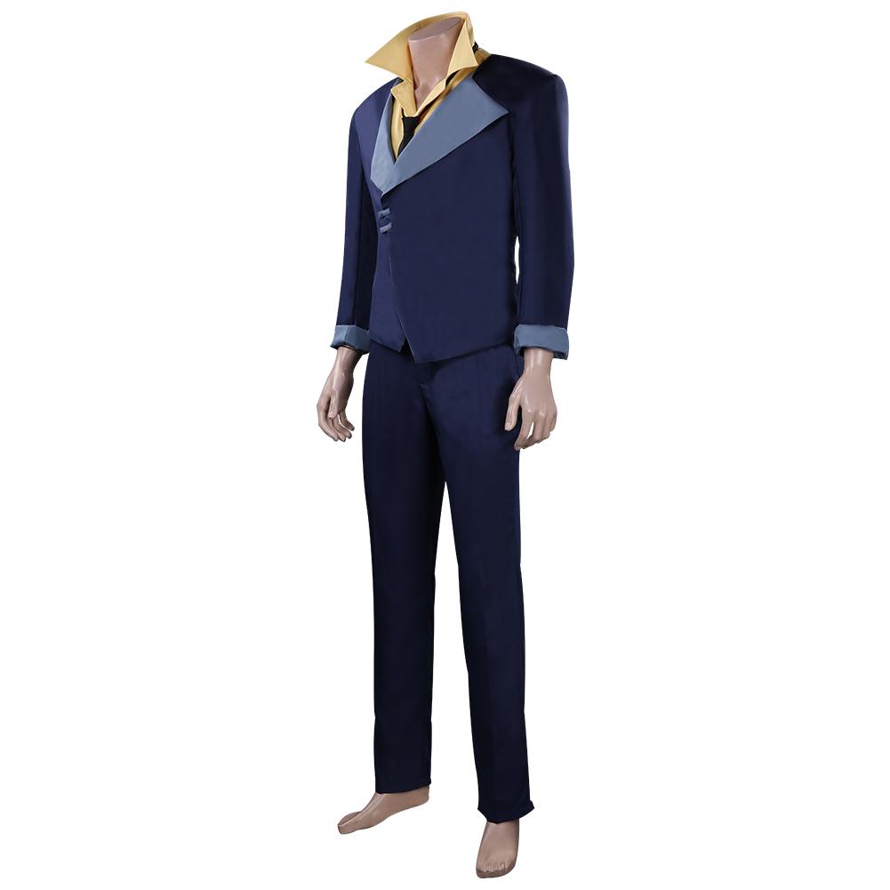 Anime Cowboy Bebop Spike Spiegel Outfits Cosplay Costume Halloween Carnival Suit