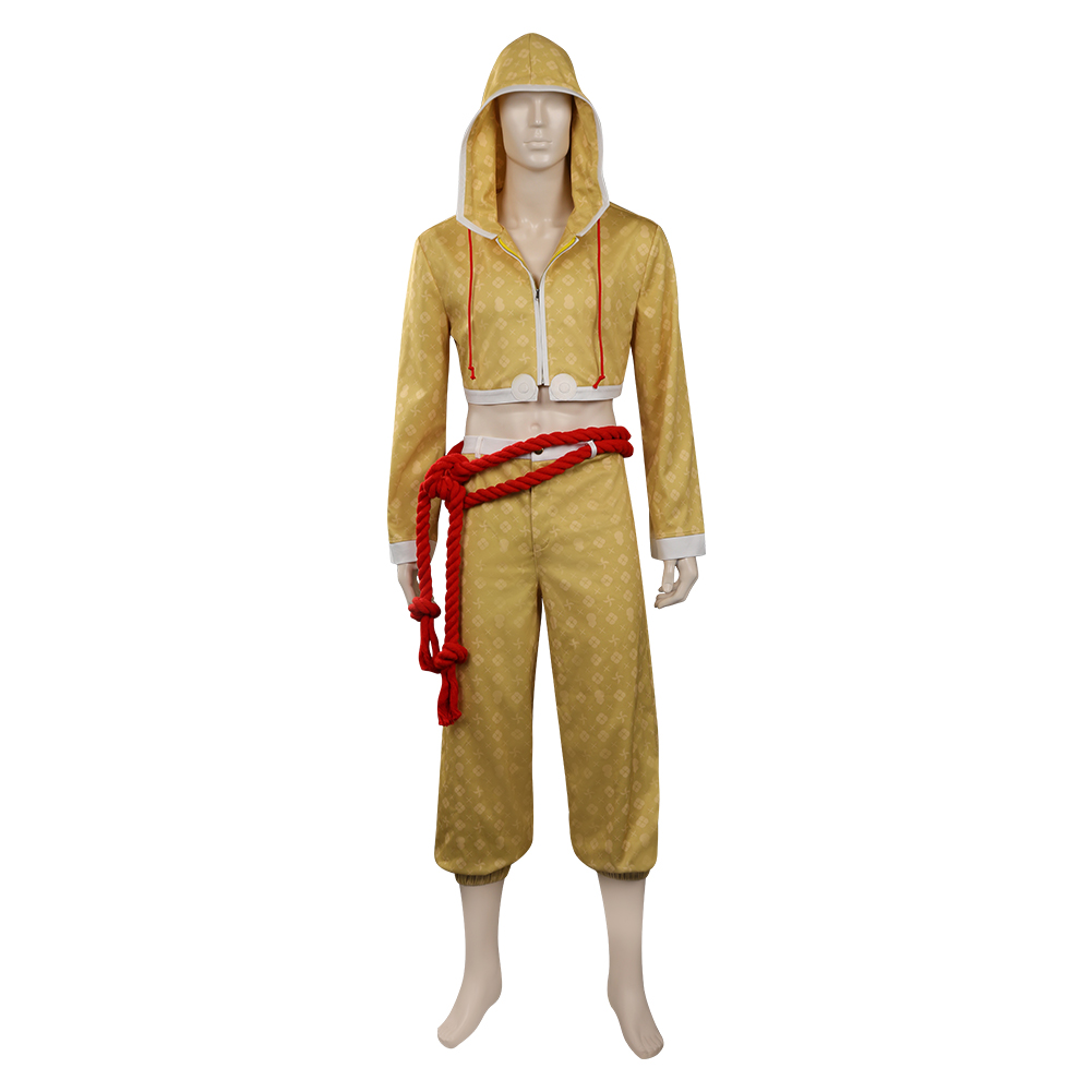 Game Street Fighter 6 SF Jamie Cosplay Costume Outfits Halloween Carnival Suit