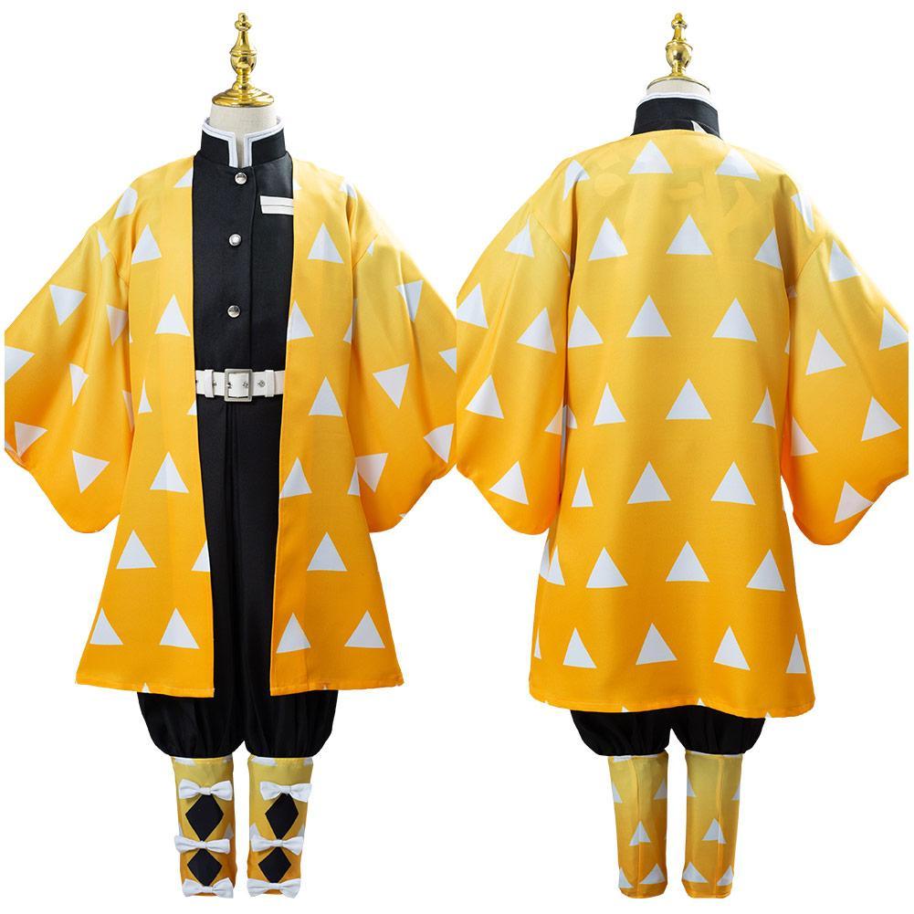 Anime Demon Slayer Kids Cosplay Costume Festival Christmas Carnival Party Outfit 