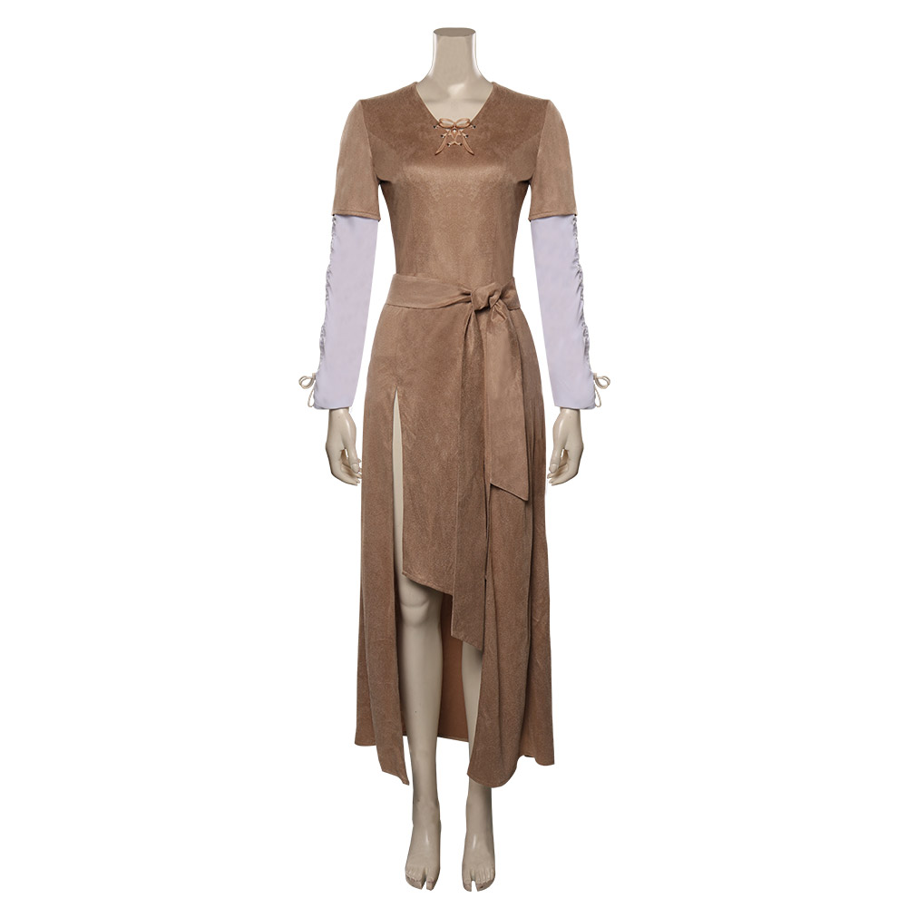 Movie Star Wars 3: Return of the Jedi Leia Cosplay Costume Outfits Halloween Carnival
