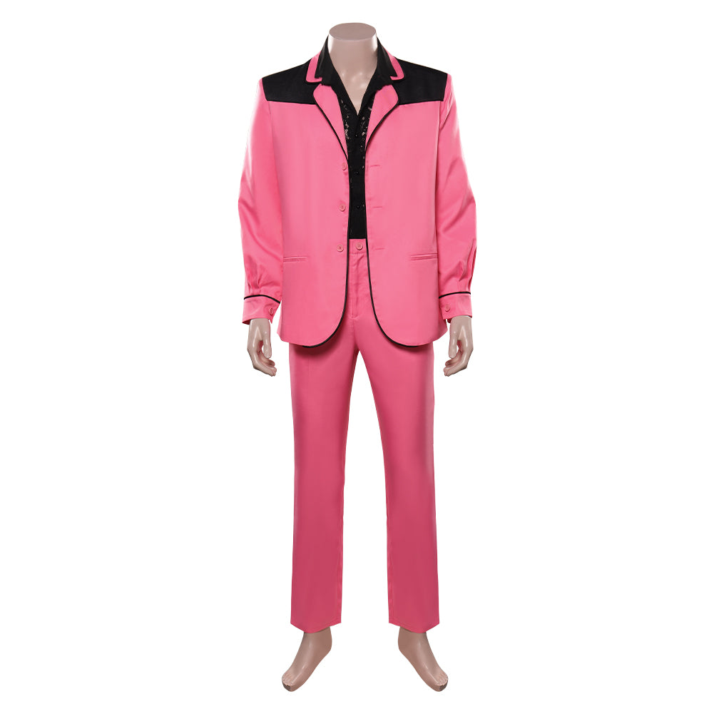 Movie Elvis Presley Cosplay Costume Festival Christmas Carnival Party Outfit