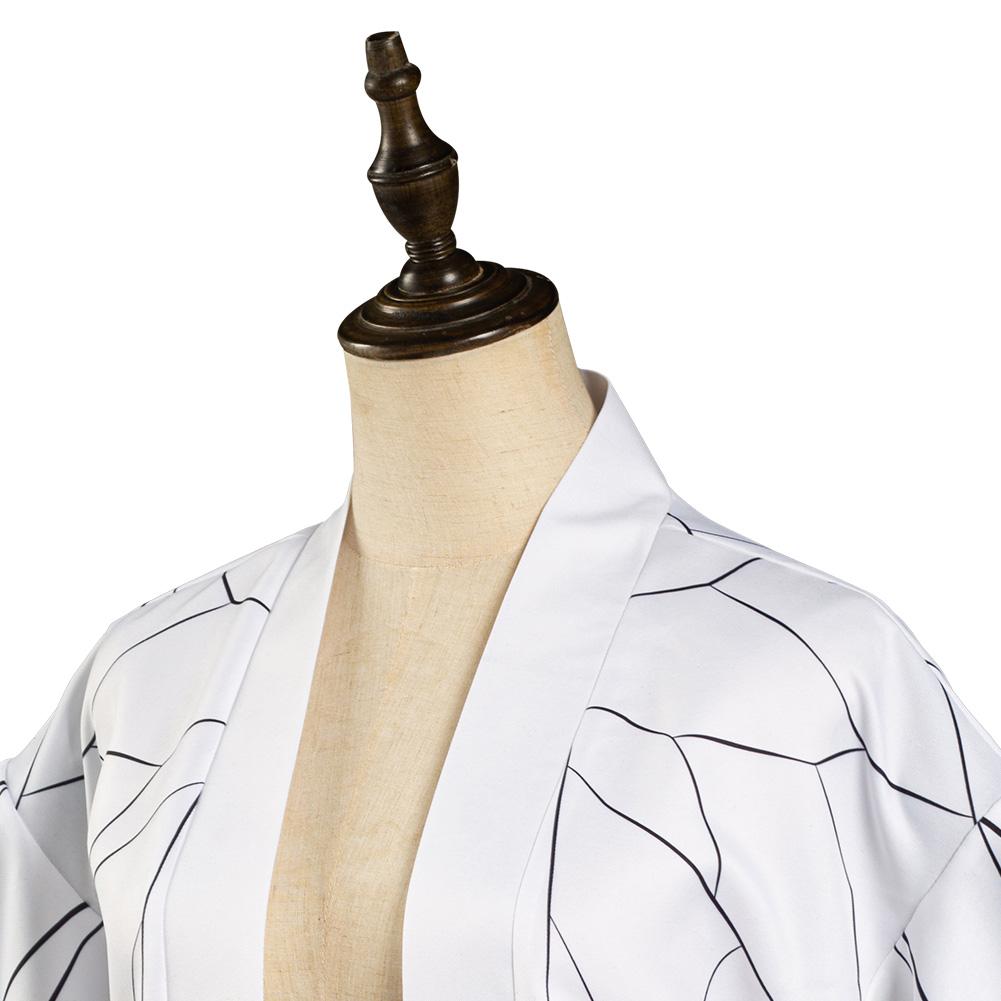Demon Slayer: Kimetsu no Yaiba-Kochou Shinobu Kimono Cloak Outfits Halloween Carnival Suit Cosplay Costume