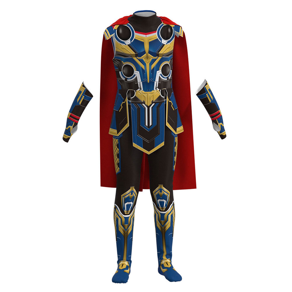 Movie Thor: Love and Thunder Kids Cosplay Costume Festival Christmas Carnival Party Outfit 