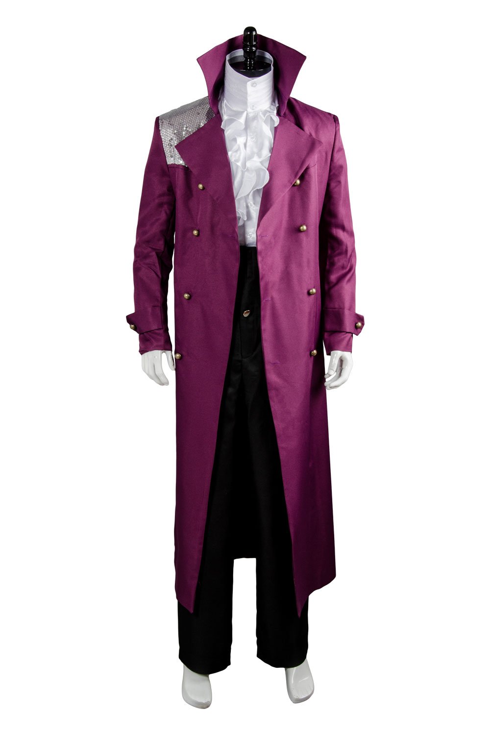 Purple Rain Prince Rogers Nelson Cosplay Costume Outfits Halloween Carnival Party Suit