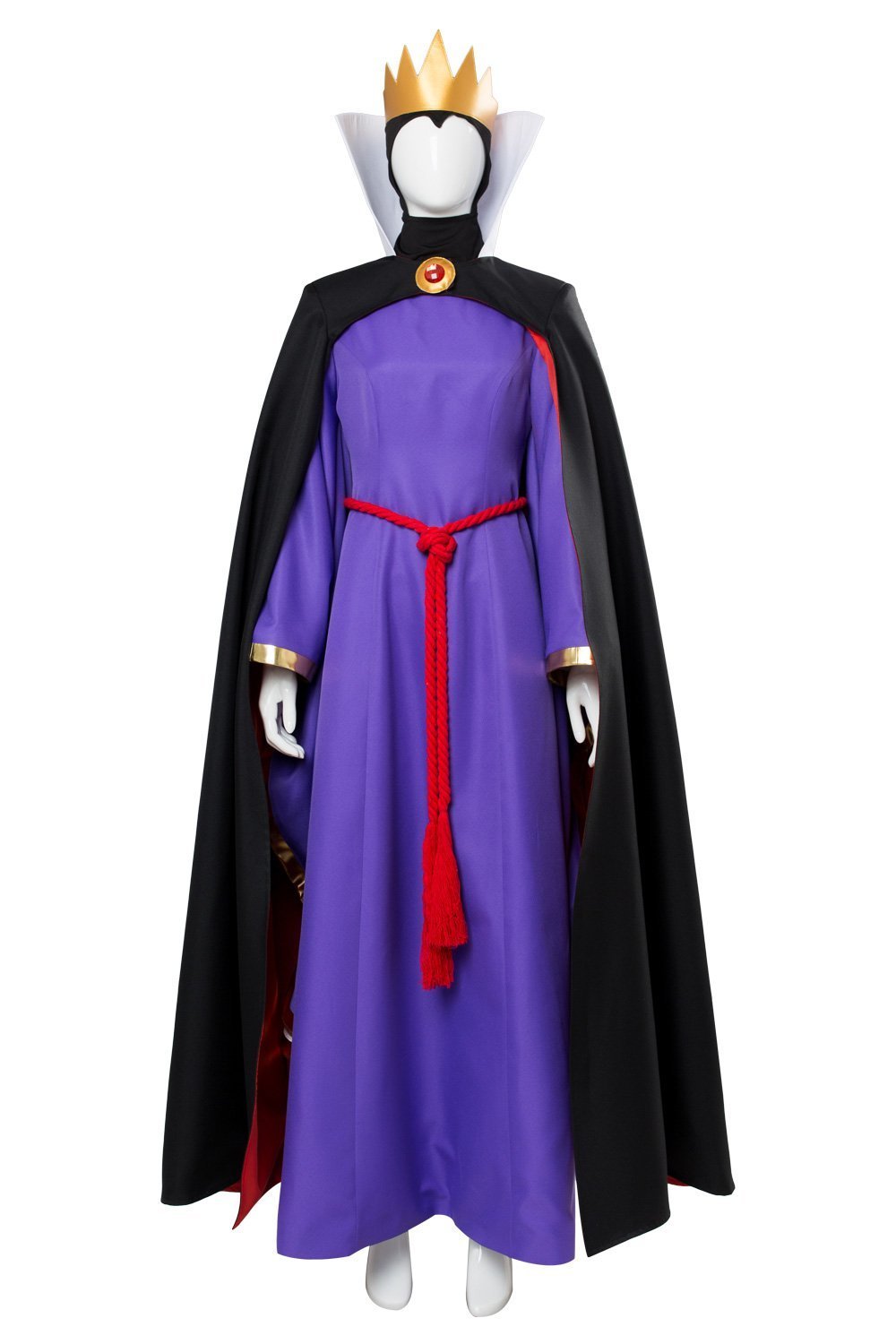 Movie The Snow White Evil Queen Cosplay Costume Outfits Halloween Carnival Party Suit