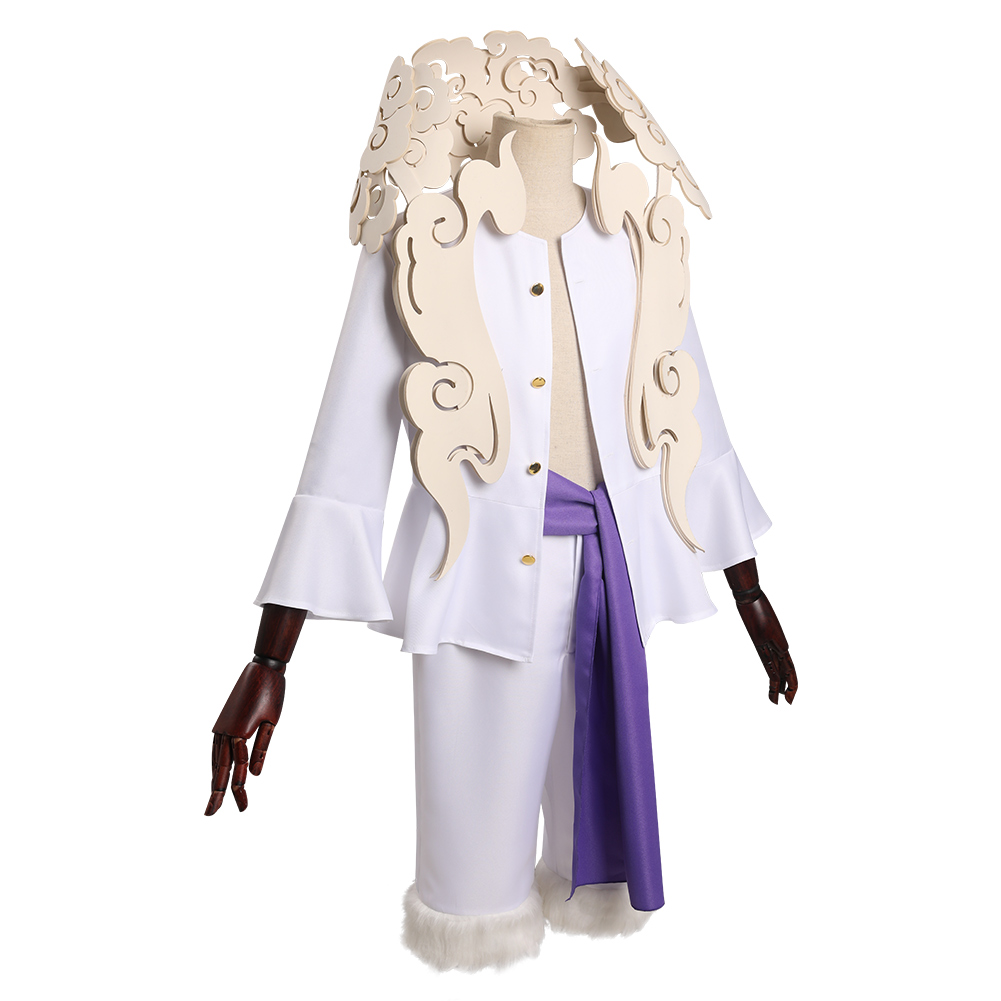 Anime One Piece Luffy Nikaform Cosplay Costume Outfits Halloween Carnival Party Suit