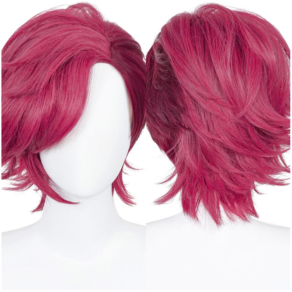 Game League of Legends - LoL Vi Cosplay Wig Heat Resistant Synthetic Hair Carnival Halloween Party