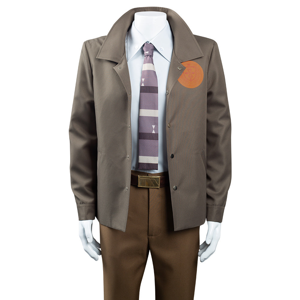 TV Loki Uniform Cosplay Costume Festival Party Outfit 