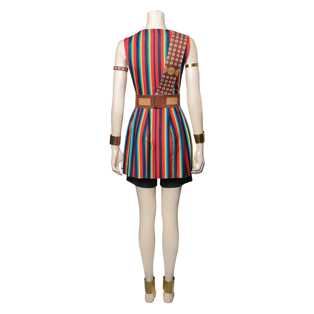 Movie The Woman King Nanisca Cosplay Costume Dress Outfits Halloween Carnival Suit