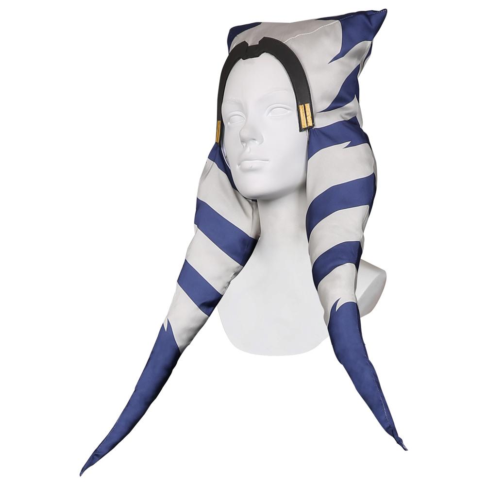 Movie Ahsoka Tano Adult Cosplay Hat Headgear Costume Accessories Hallo