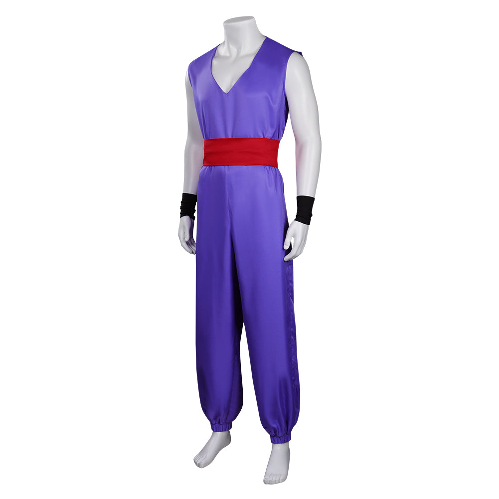 Anime Dragon Ball Super : Super Hero Son Gohan Cosplay Costume Outfits Halloween Carnival Suit