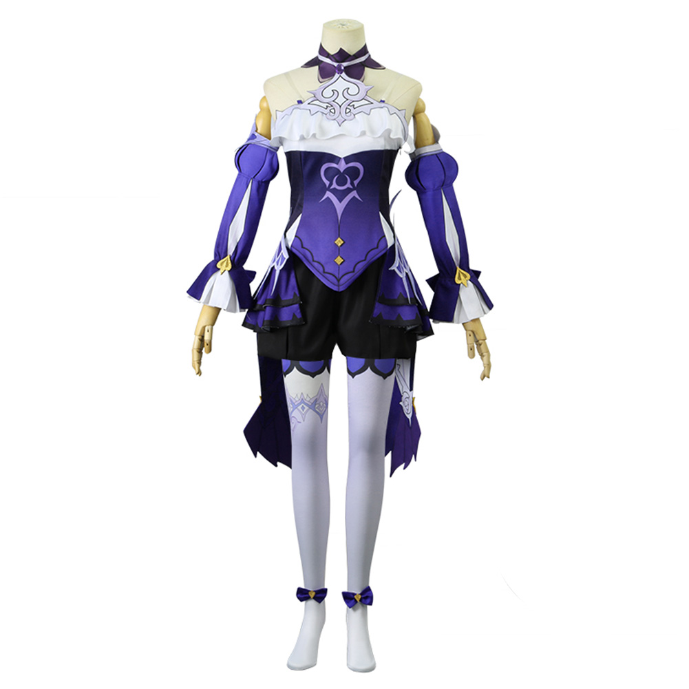 Game Genshin Impact Fischl Von Luftschloss Narfidort Cosplay Costume Dress Outfits