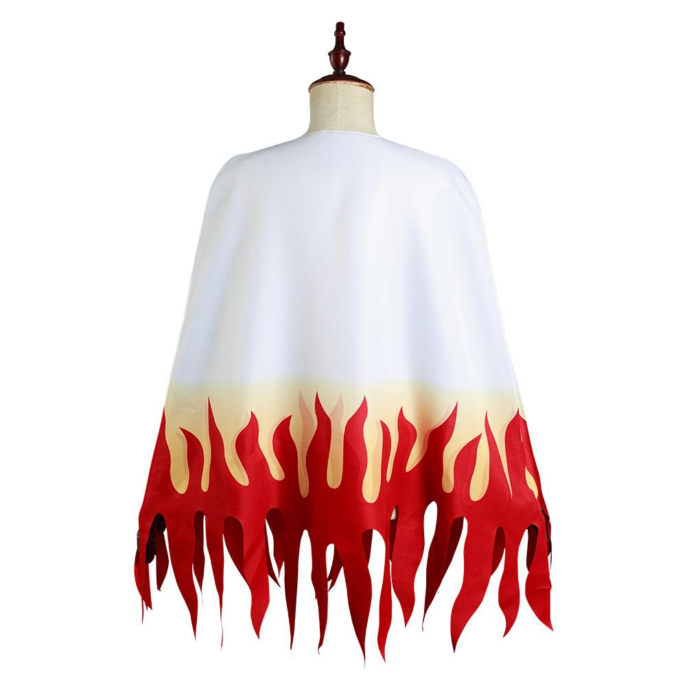 Demon Slayer: Kimetsu no Yaiba Rengoku Kyoujurou Adult Cloak Coat Cosplay Costume Halloween Carnival Suit